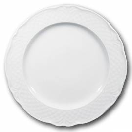 Malaga round plate 31 cm white