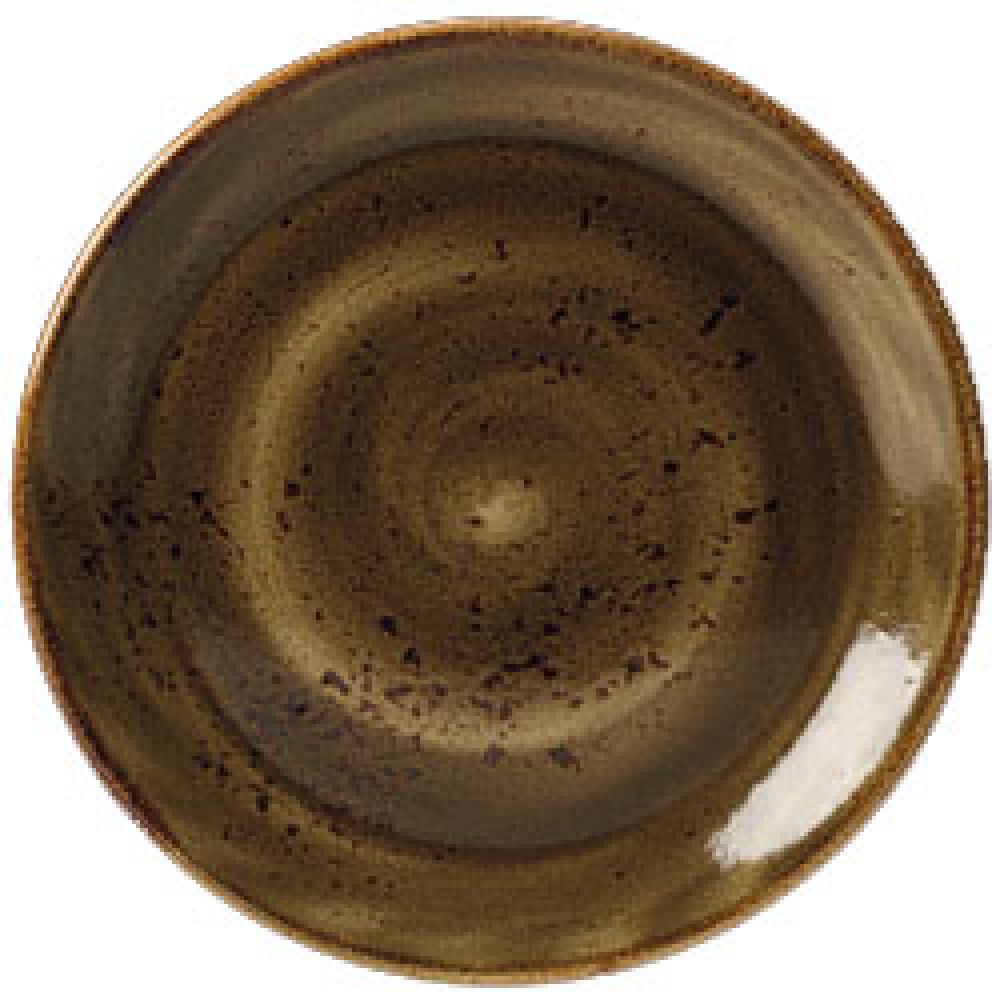Plate cm.15,25 Craft Brown