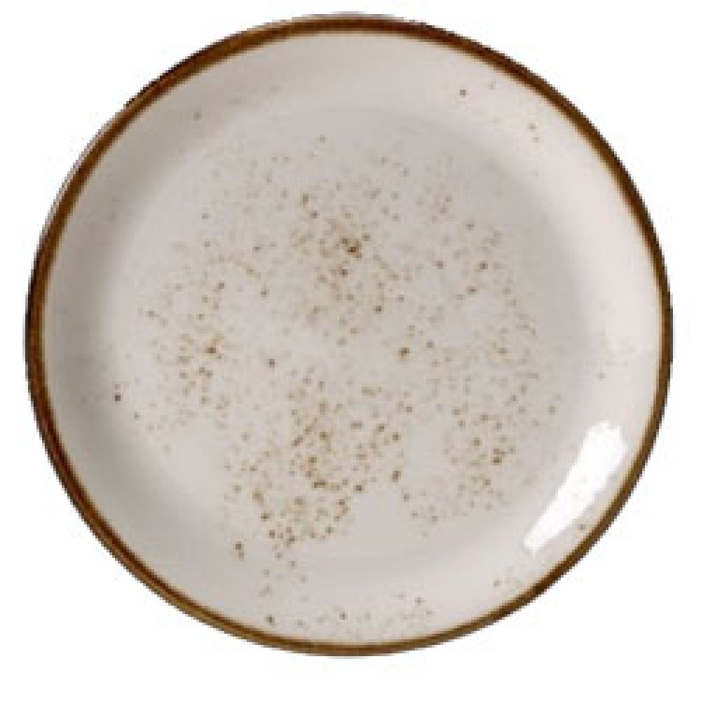 Plate cm.25,5 Craft White