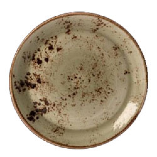 Plate cm.20,25 Craft Green