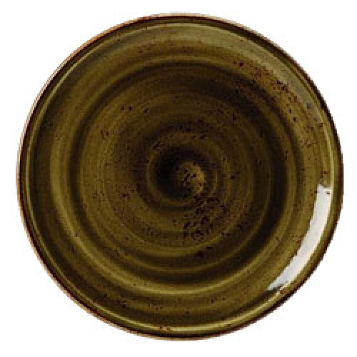 Plate cm.20,25 Craft Brown