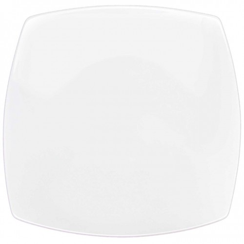 Flat plate cm.31x31  White Square