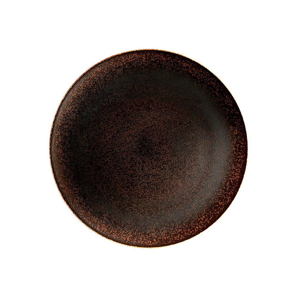 Flat plate cm. 21 Fusion burn