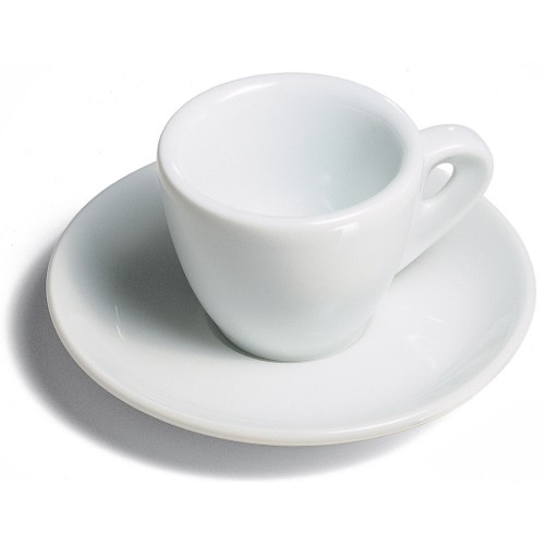 Ottavia coffee cup in white porcelain