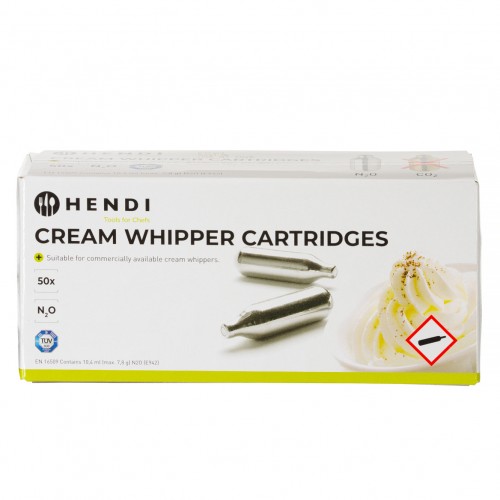 Set 50 cream whipper cartidges