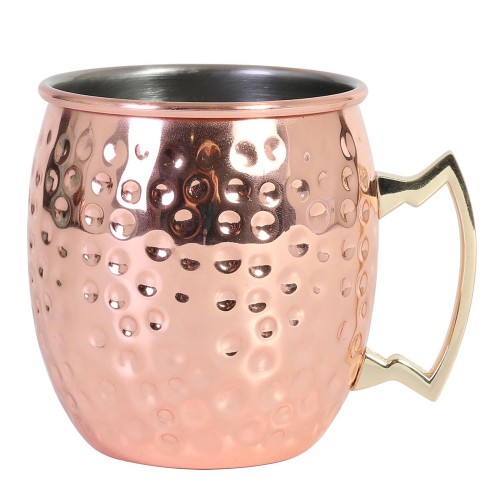 Hammered Moscow Mule glass cl. 50