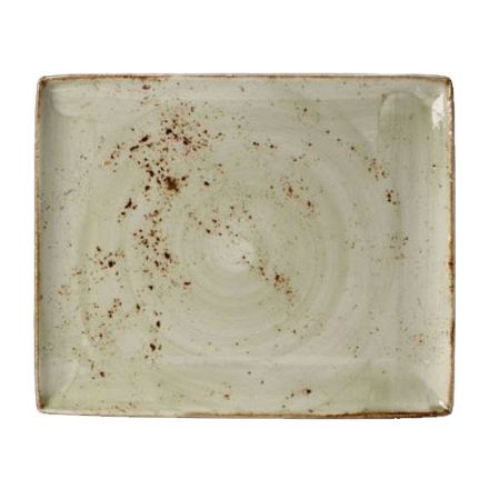 Rectangular plate cm.33x27 Craft Green