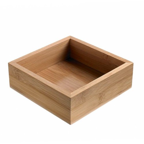 Buffet bamboo container