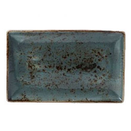 Rectangular plate cm.27x16,75 Craft Blue