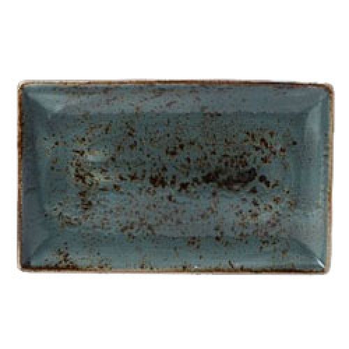 Rectangular plate cm.27x16,75 Craft Blue