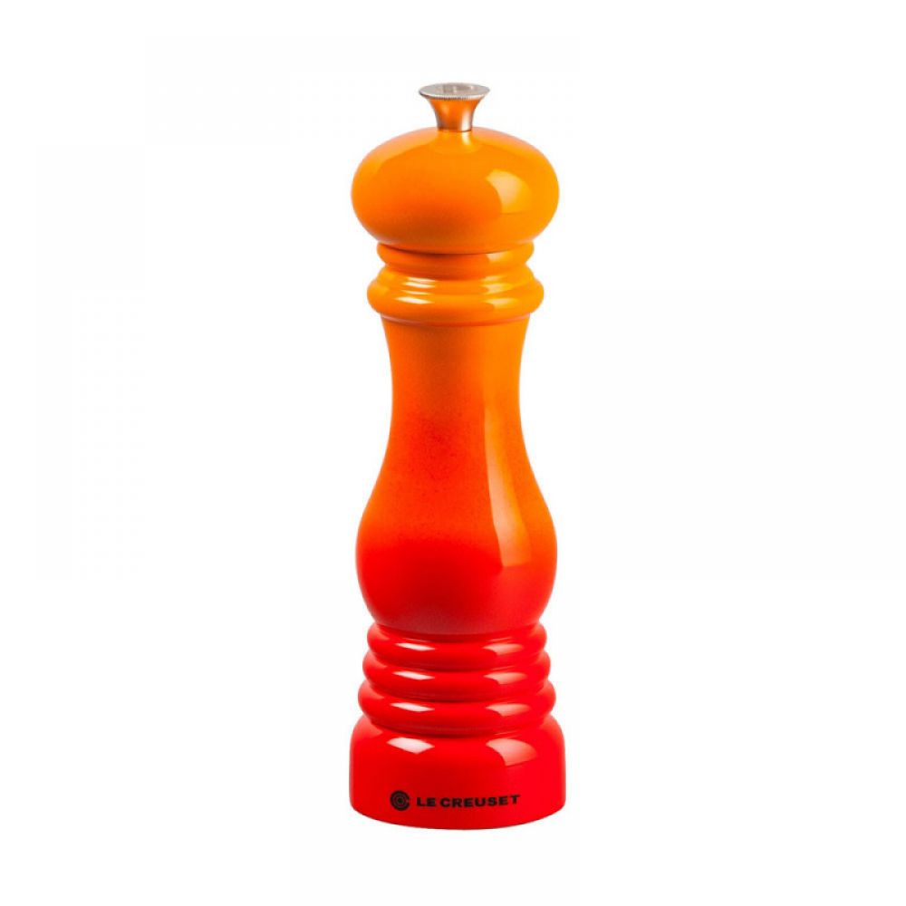 Le Creuset orange salt grinder