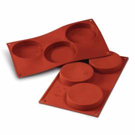 Disc Biscuit mold in silicone