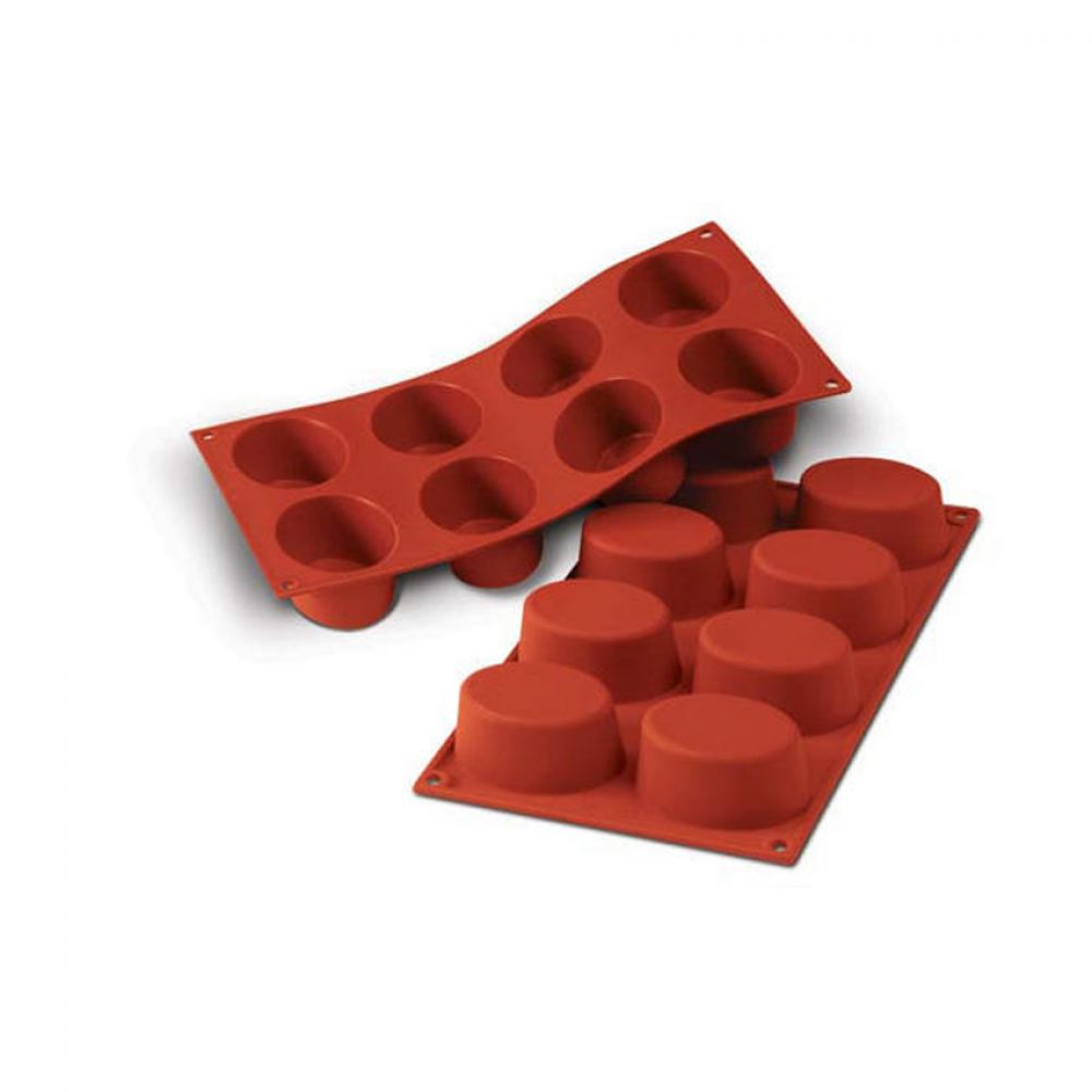 Mold 8 large ovals in silicone