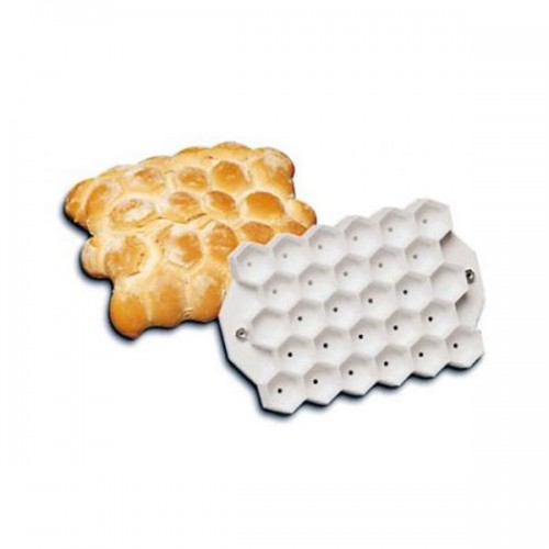Hexagonal turtle bread mold
