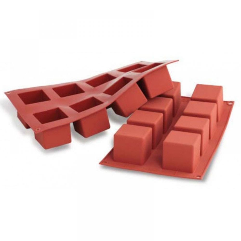 Cubes mould silicone