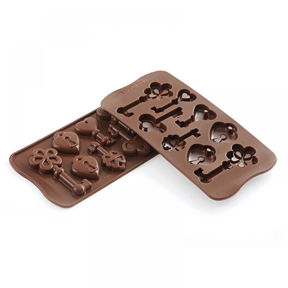 Choco Keys mold 8 chocolates