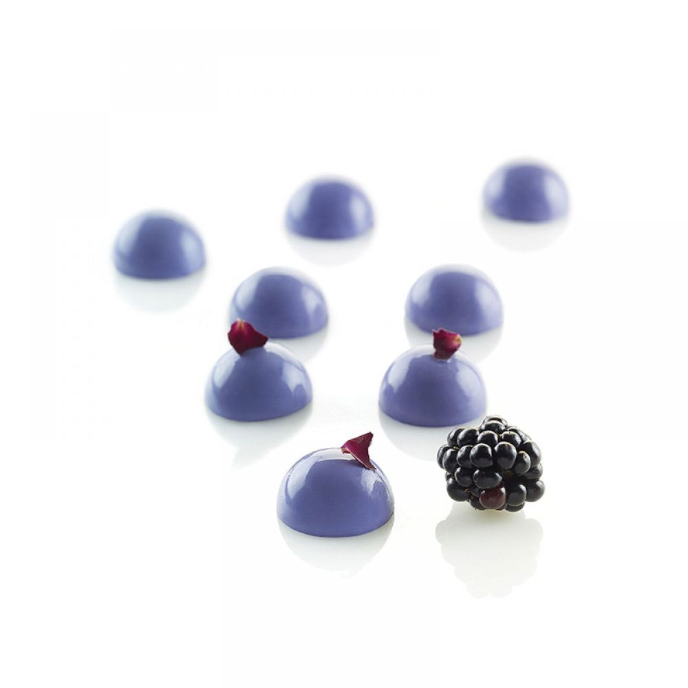 Micro Domes 35 mold in white silicone