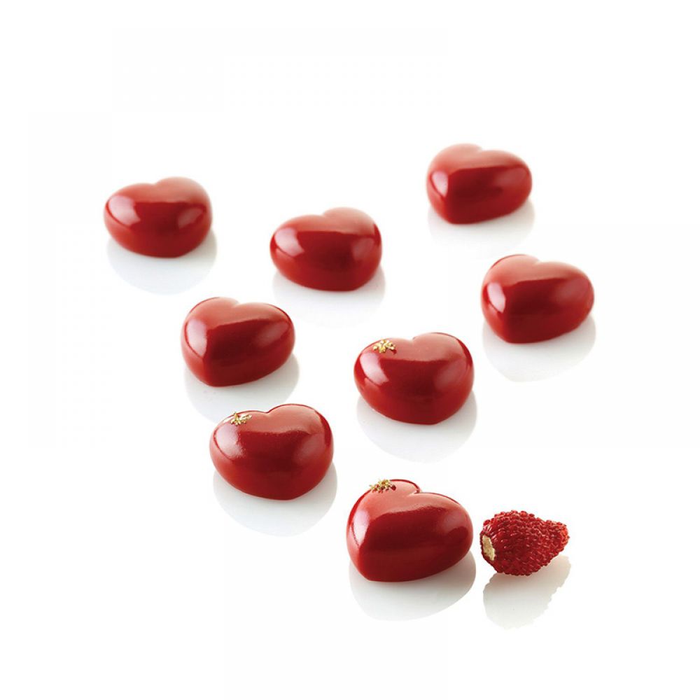 Micro Love5 mold in white silicone