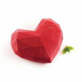 Heart Love Origami 600 silicone mold