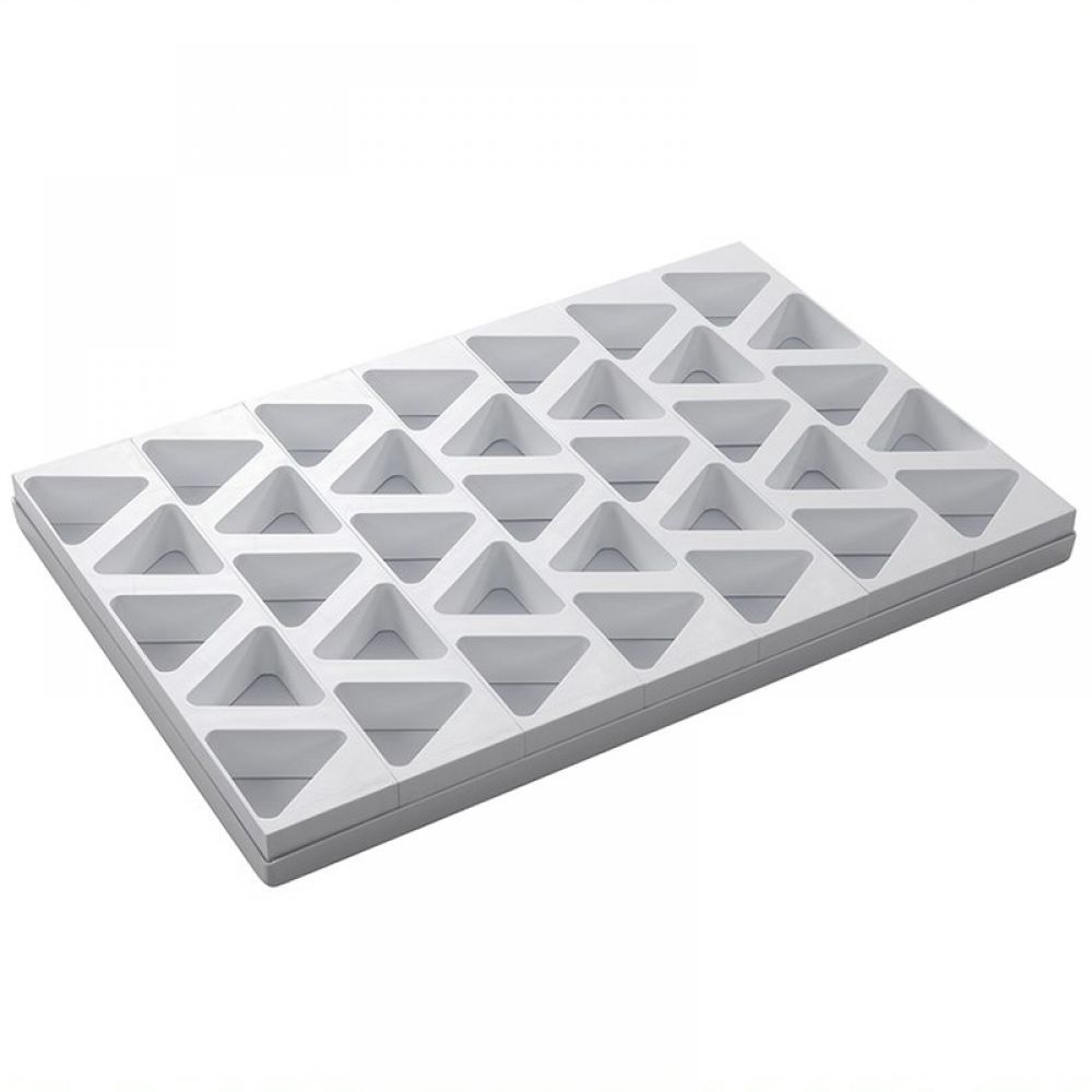 Tray cm.60x40 for single portion dessert TRIANGLE