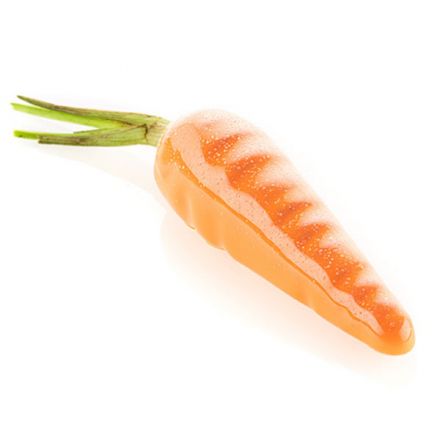 Silicone carrot mold