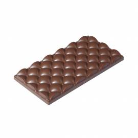 Mini Quilted Chocolate Bar polycarbonate Mold 