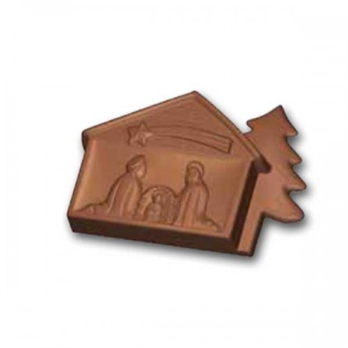 Pair of molds for nativity