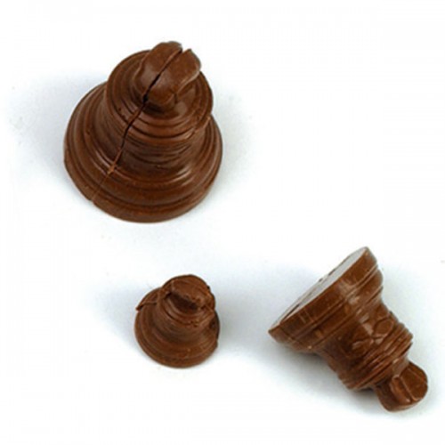 Assorted bells chocolate mold in polycarbonate