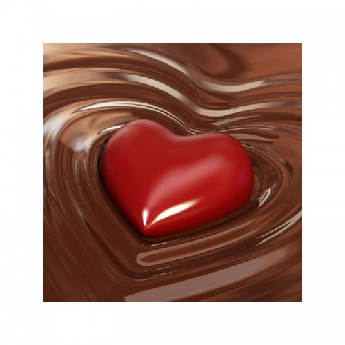 Heart chocolate mold in polycarbonate 10 Gr.