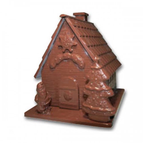 Complete mold for Santa Claus house
