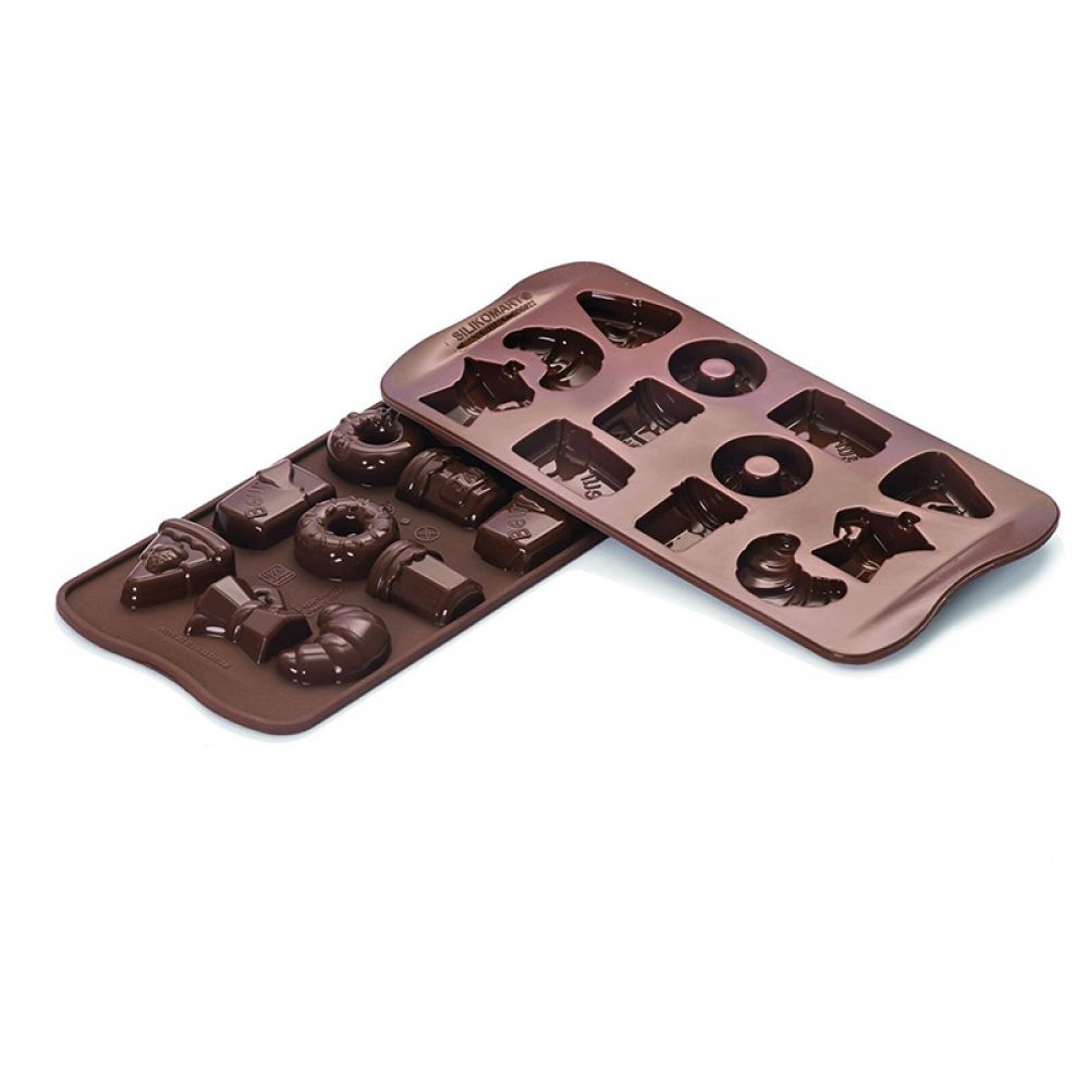 Good Morning mold for chocolates 6 subjects
