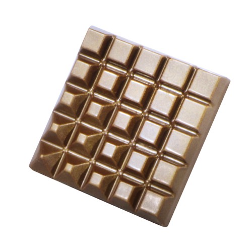 Square chocolate bar Mold in polycarbonate