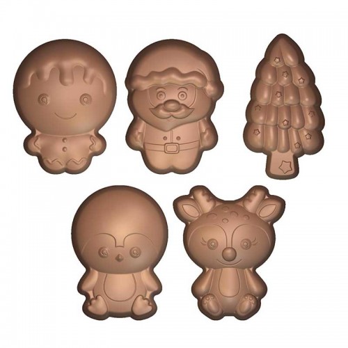 Assorted Christmas subjects mold 