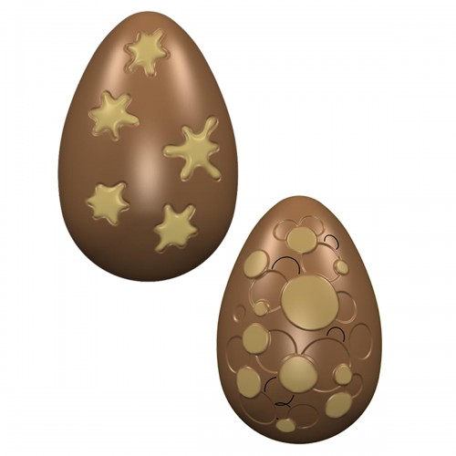 Easter eggs with spots mold