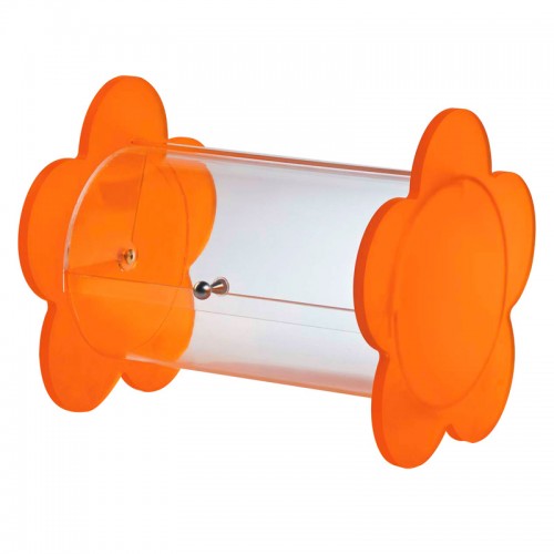 Orange ice cream scoop holder