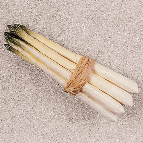 Set of 8 white asparagus