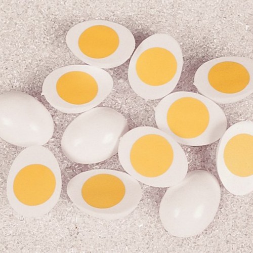 Plastic hard boiled egg