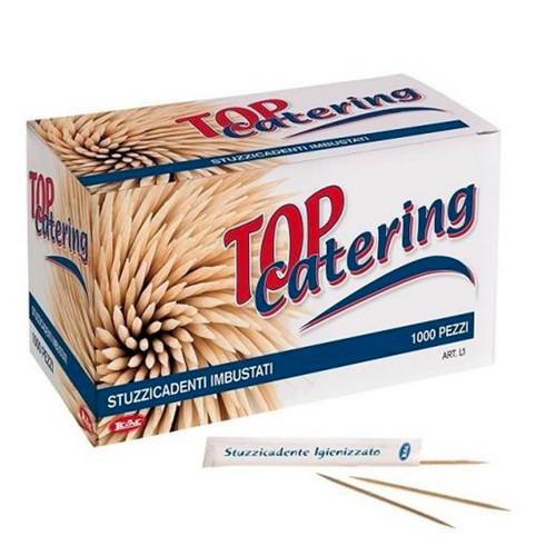 Set of 1000 toothpicks individually wrapped