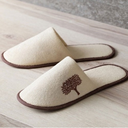 Set of 12 pairs sponge slippers Natura