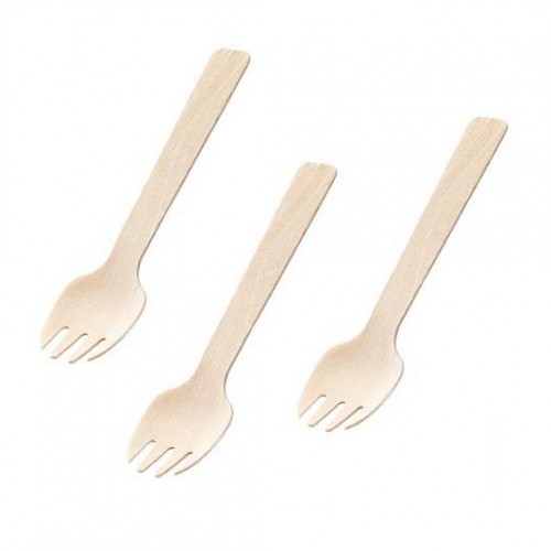 Set 48 Wooden forks