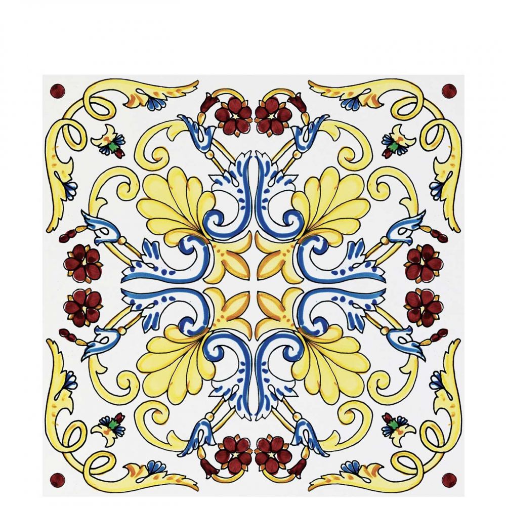 Positano tile plate front