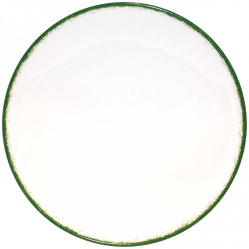 Deep plate cm.30 Spotrimmed green