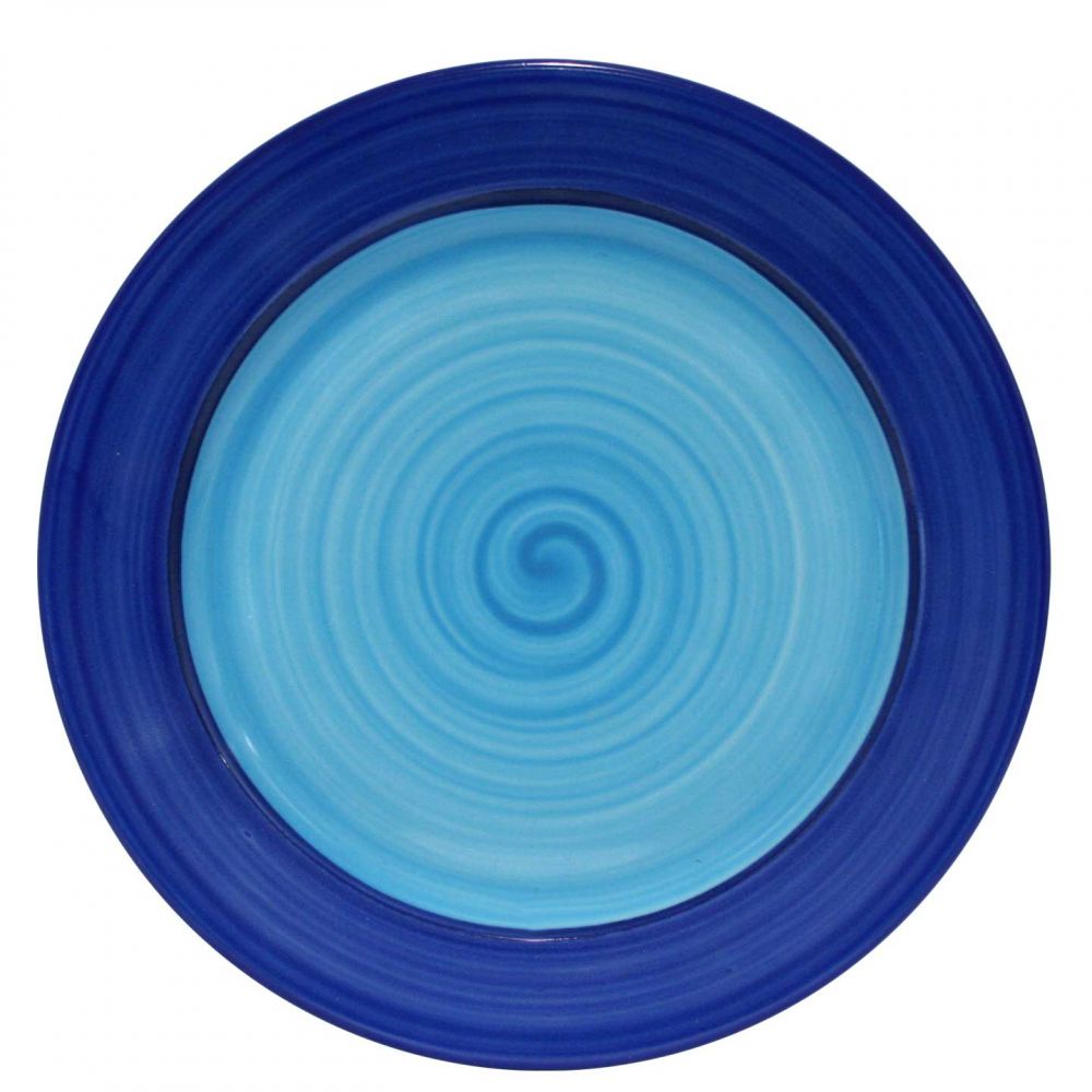 Flat plate cm.27 Doppel Blu