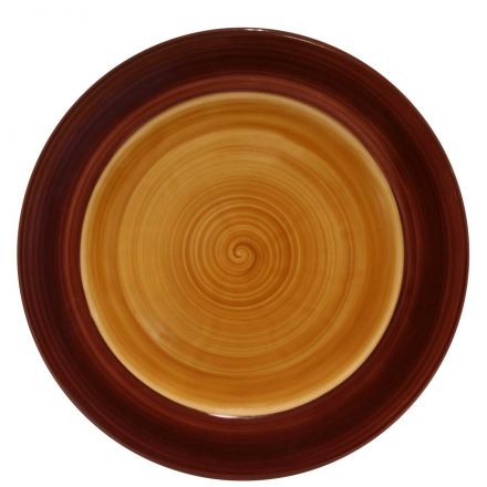Flat plate cm.27 Doppel Brown
