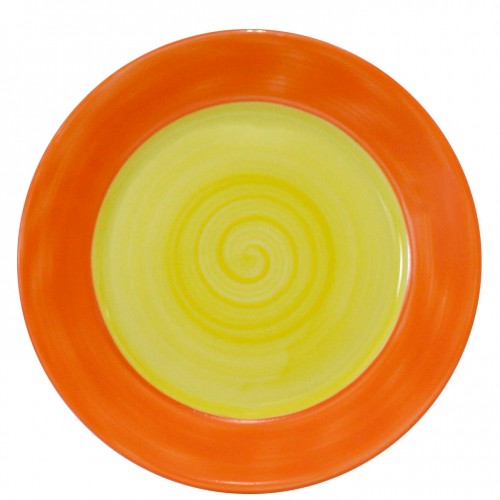 Flat plate cm.27 Doppel Yellow