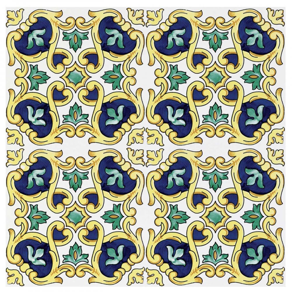 Square plate Amalfi cm.29x29