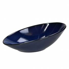 Jap Blu oval container