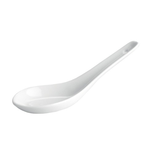 Porcelain finger food spoon