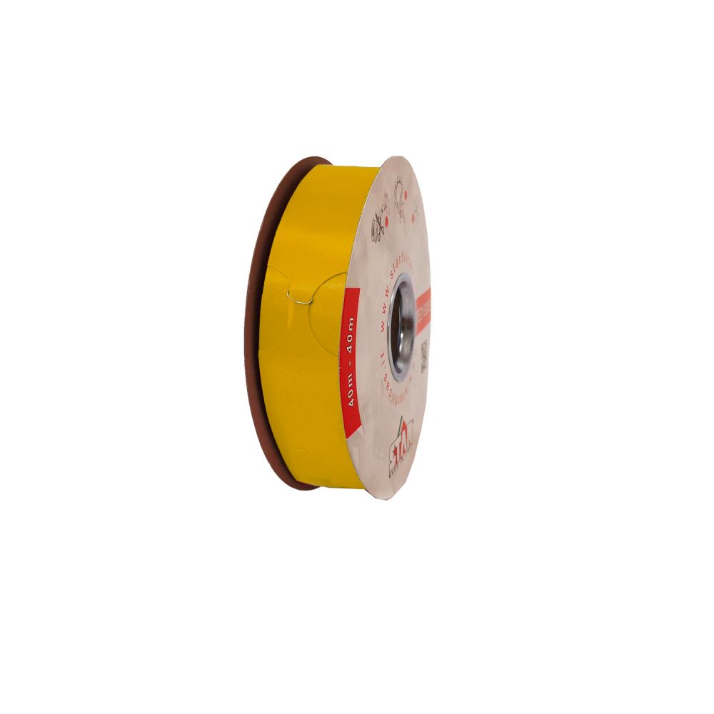 Svelto ribbon for rosettes Yellow