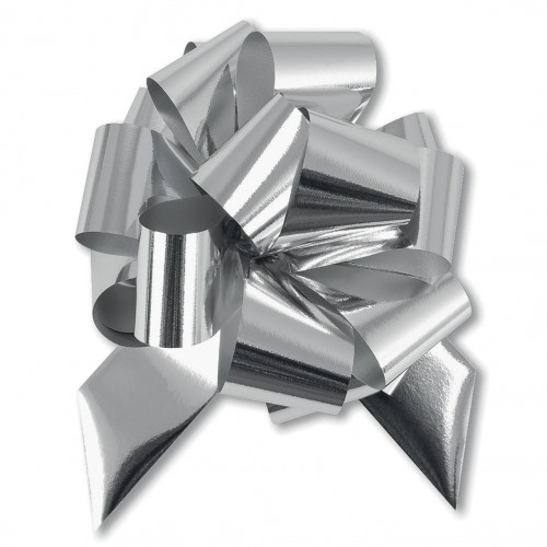 Quick Silver ribbon for rosettes